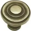 Superior Brass Knobs Domed Iron Per 2 Matt Black 26mm SUP2093