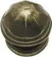 Superior Brass Knobs Octagonal Iron Per 2 Matt Black 35mm SUP2096