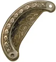 Superior Brass Drawer Pull ATQ 100mm SUP23290