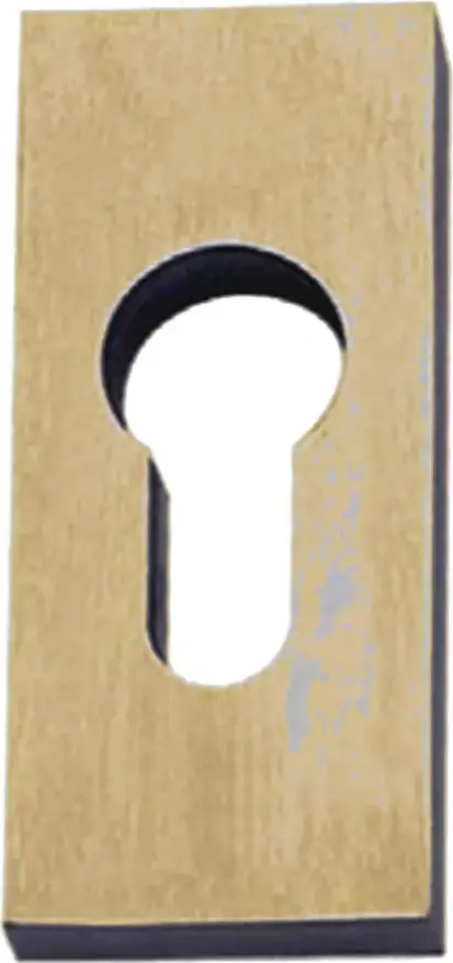 Superior Brass Solid Escutcheon Single Snib Set ATQ 85mm myLOCK SUP23734