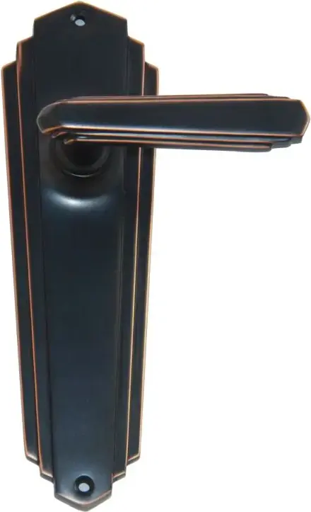 Superior Brass Art Deco Lever Latch Passage Set ATQ 203x63mm SUP24100
