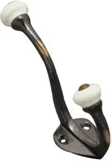 Superior Brass Hat Coat Hook ATQ 110mm SUP24239