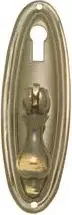 Superior Brass Cabinet Fitting Tear Drop ATQ 84x25mm SUP25371