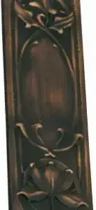 Superior Brass Nouveau Push Plate ATQ 300x77mm SUP27063