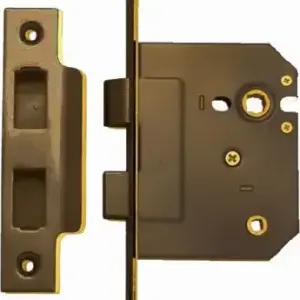 Superior Brass Bathroom Mortise Lock ATQ 60mm SUP29022