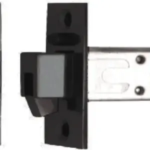 Superior Brass Tubular Sliding Door Latch ATQ Backset 53mm cc37mm SUP29033
