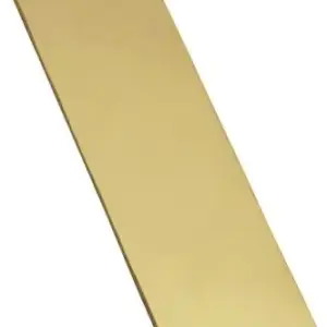Superior Brass Rectangle Push Plate PB 300x75mm SUP3013