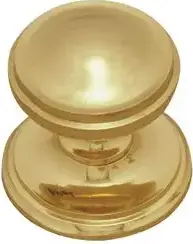 Superior Brass Centre Door Knob PB 85mm SUP3040