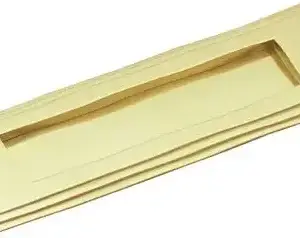 Superior Brass Letter Plate Edged PB 90x280mm SUP3066