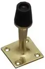 Superior Brass Door Stop Wall Mount PB 75mm SUP3079