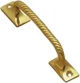 Superior Brass Pull Handle Georgian PB 125mm SUP3104