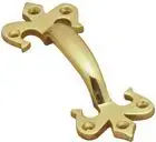 Superior Brass Pull Handle PB 125mm SUP3107