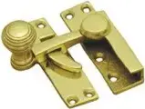 Superior Brass Sash Fastener Reeded PB SUP3115