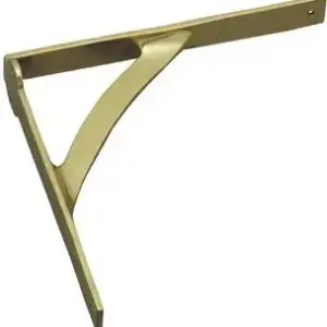 Superior Brass Shelf Bracket PB 125mm x130mm SUP3126