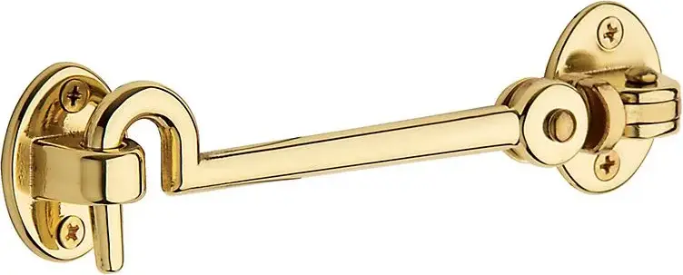 Superior Brass Cabin Hook Catch PB 100mm SUP3128