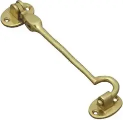 Superior Brass Cabin Hook Catch PB 150mm SUP3129