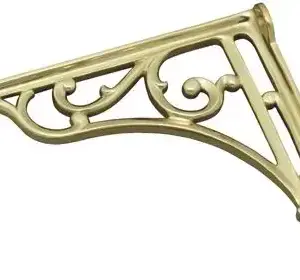 Superior Brass Shelf Bracket PB 210x230mm SUP3193