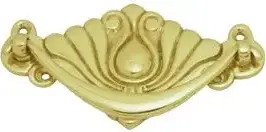 Superior Brass Cabinet Fitting PB 28x60mm SUP3252