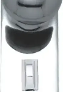 Superior Brass Knob Lock Privacy CP 200x50mm SUP33004P