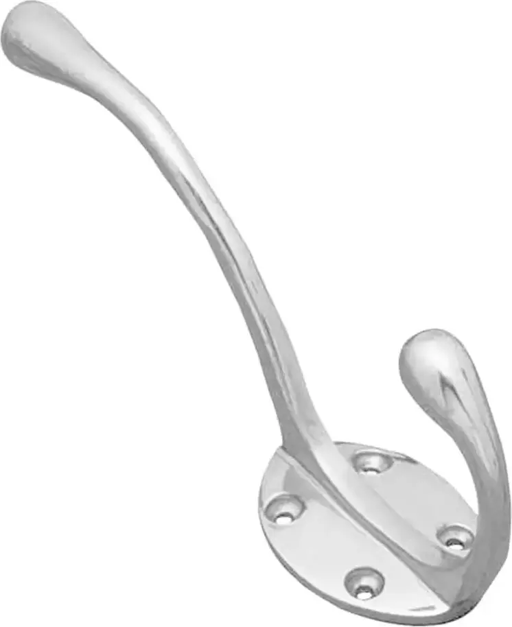 Superior Brass Hat Coat Hook CP 150mm SUP33023