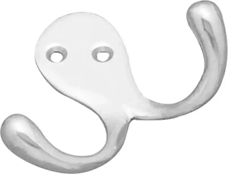 Superior Brass Double Hook CP SUP33025