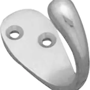 Superior Brass Single Hook CP SUP33026