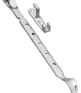 Superior Brass Casement Stay Side Mount CP 300mm SUP33062