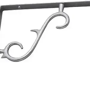 Superior Brass Shelf Bracket CP 160x190mm SUP33121