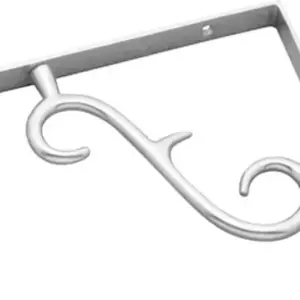 Superior Brass Shelf Bracket CP 160x210mm SUP33122