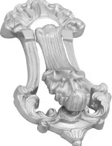 Superior Brass Ornamental Knocker CP 185mm SUP33187