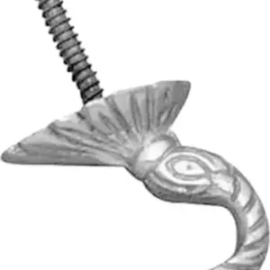 Superior Brass Single Hook CP 30mm SUP33214