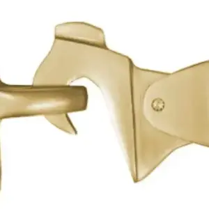 Superior Brass Door Stop Holder PB 75mm SUP3322