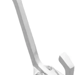 Superior Brass Hat Coat Hook Art Deco CP 100mm SUP33220