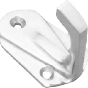 Superior Brass Single Hook Art Deco CP 50mm SUP33221