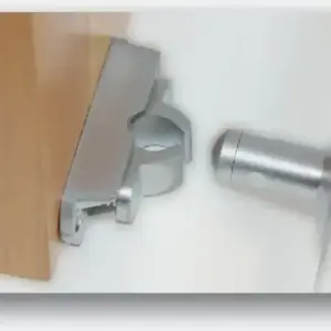 Superior Brass Door Stop With Catch CP 75mm SUP33321