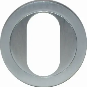 Superior Brass Architectural Oval Escutcheon CP 40mm SUP33705
