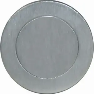 Superior Brass Blank Archit Euro Escutcheon Sq Edge CP 52mm SUP33709
