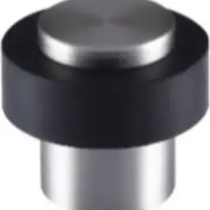 Superior Brass Door Stop Round Bolt Fix SS CP 40mm SUP33715