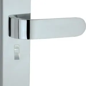 Superior Brass Lever Privacy Set CP 215x57mm SUP33826P