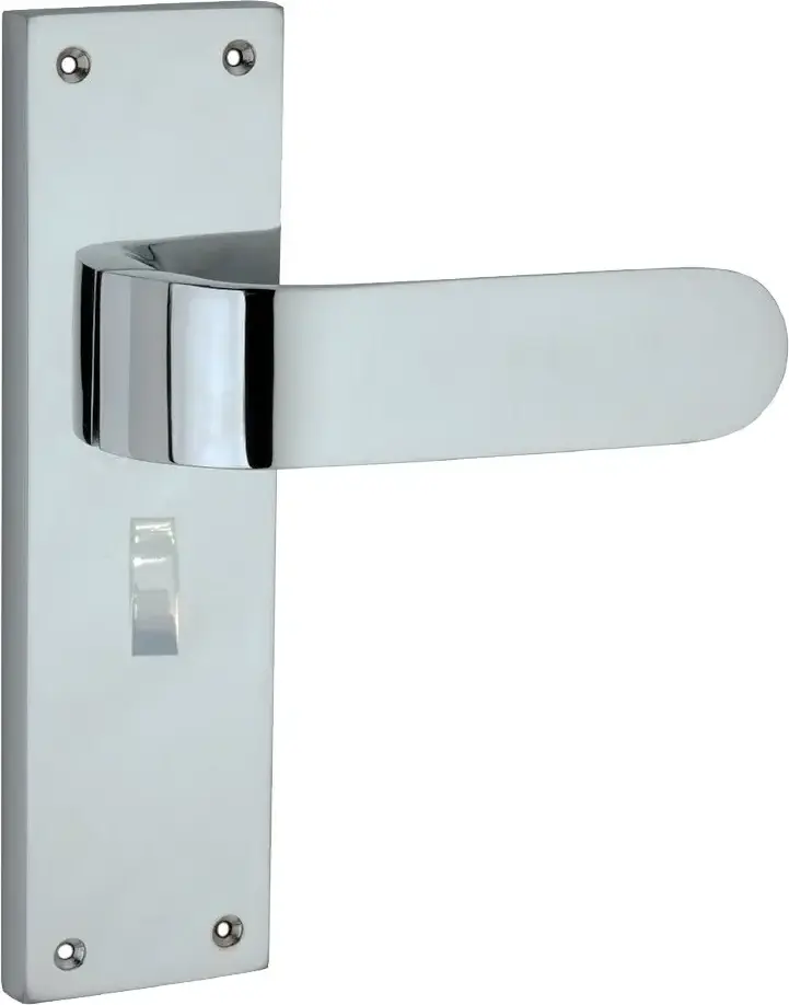 Superior Brass Lever Privacy Set CP 215x57mm SUP33826P