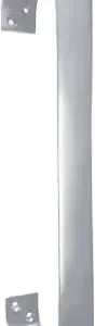 Superior Brass Entrance Pull Handle Square Twist CP 400mm SUP33953