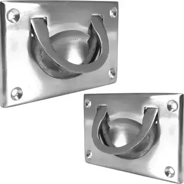 Superior Brass Military Chest Handle CP 90x55mm SUP34018