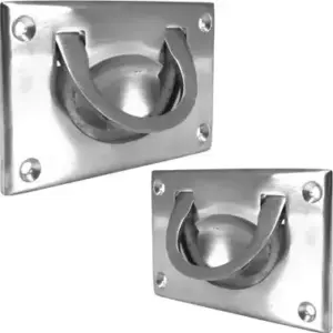 Superior Brass Military Chest Handle CP 70x45mm SUP34019
