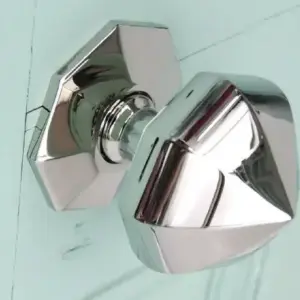 Superior Brass Centre Knob Octagonal CP 110mm SUP34092