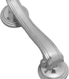 Superior Brass Art Deco Vertical Knocker CP 150mm SUP34093