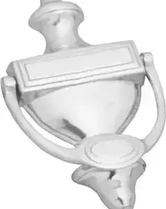 Superior Brass Victorian Edwardian Knocker CP 200mm SUP34094