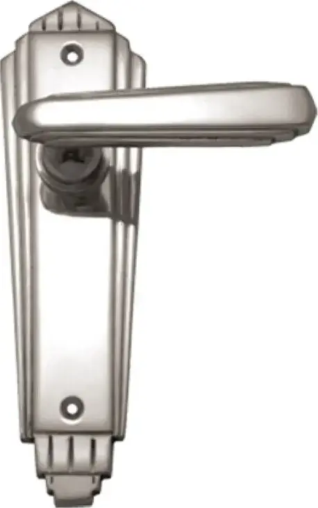Superior Brass Art Deco Lever Latch Passage Set CP 184x53mm SUP34103