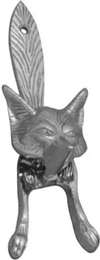 Superior Brass Fox Knocker CP 160mm SUP34138