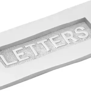 Superior Brass Letter Plate CP 85x195mm SUP34148