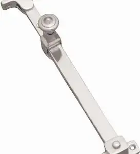 Superior Brass Casement Stay Telescopic Extendible Locking Pin CP 300mm SUP34182